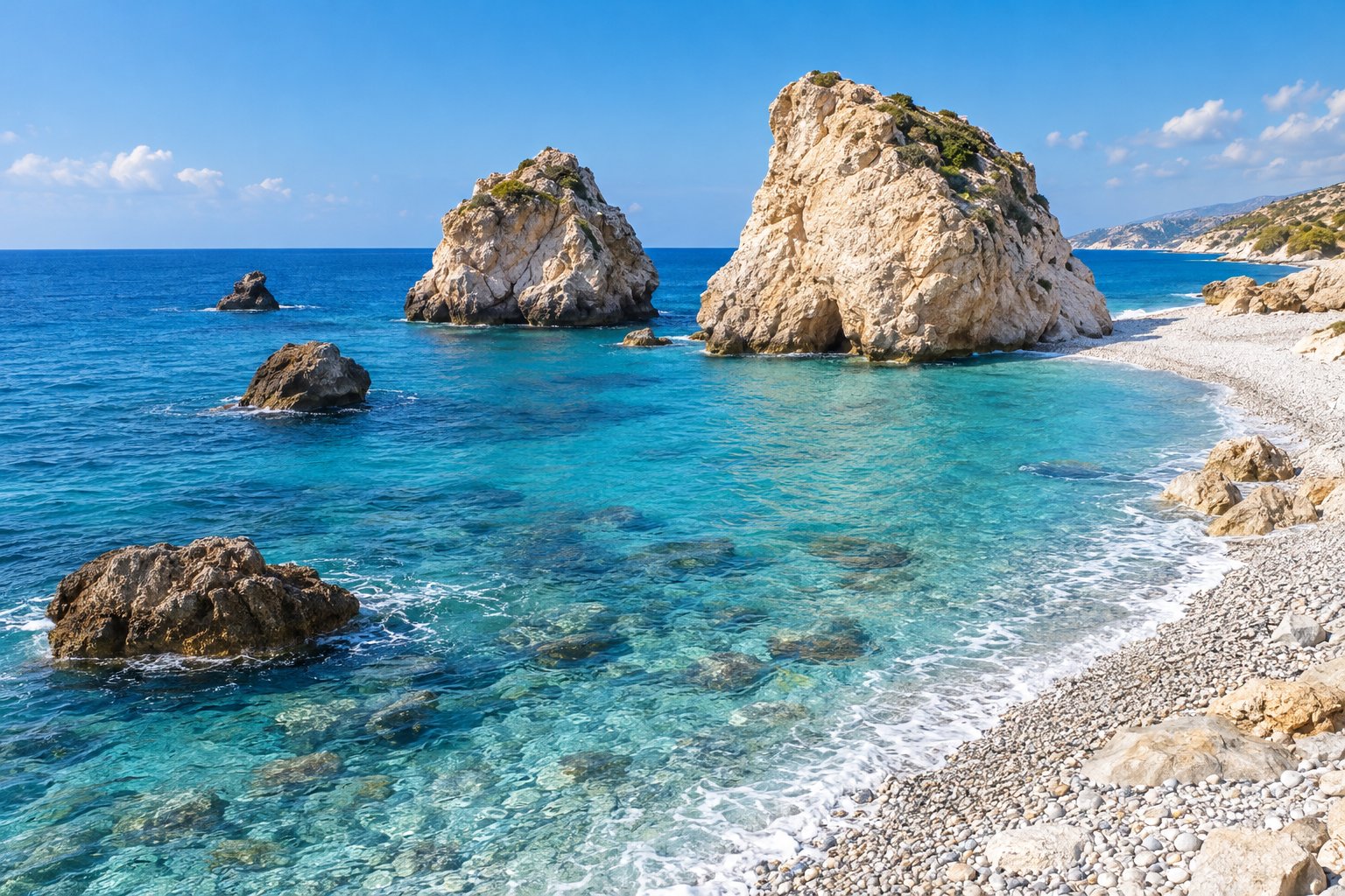 Petra tou Romiou — Roca de Afrodita